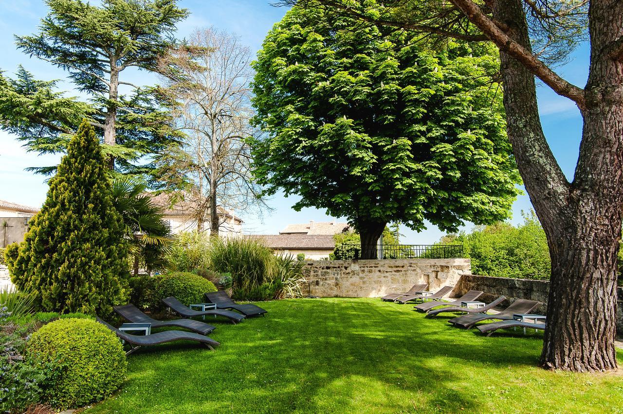 Hotel Au Logis Des Remparts Saint-Émilion Esterno foto