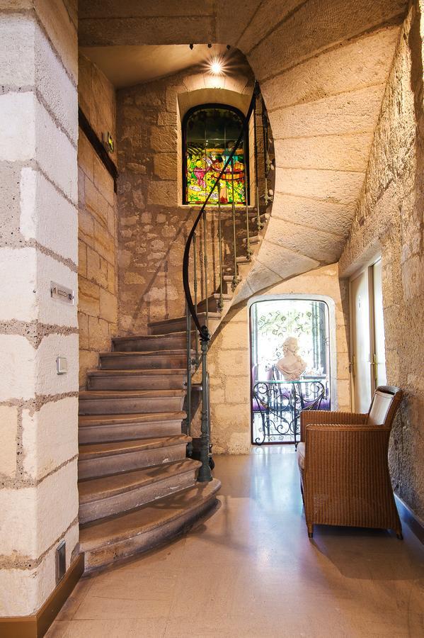 Hotel Au Logis Des Remparts Saint-Émilion Esterno foto